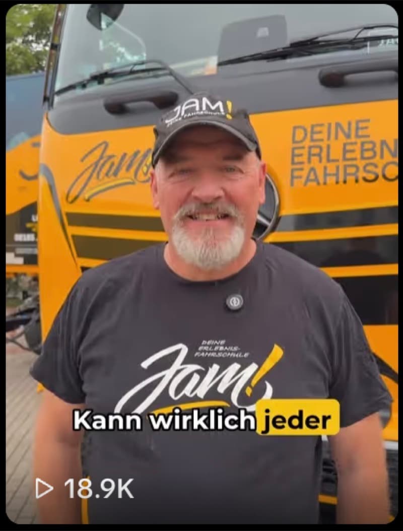 Reel mit 18.900 Aufrufen